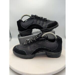 So Danca DK71 Black Adult Split Toe Dance Hip Hop Sneaker US 10 Uk 7 Comfort Y2K
